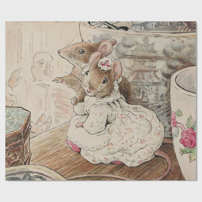 Papel De Presente Papel de moldagem de Peter Rabbit (Aberto)