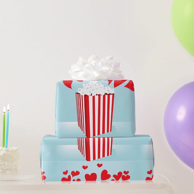 Papel De Presente Papel de moldagem de pipoca de filme (Criador carregado)