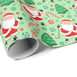 Papel De Presente Papel de moldagem de presente de golfe