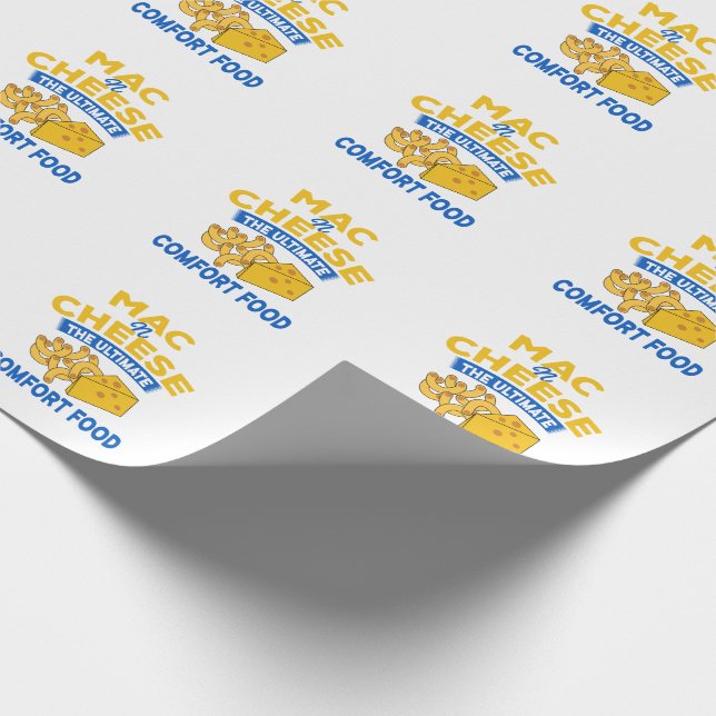 Papel De Presente Papel de moldagem de queijo Mac n (Ponta)