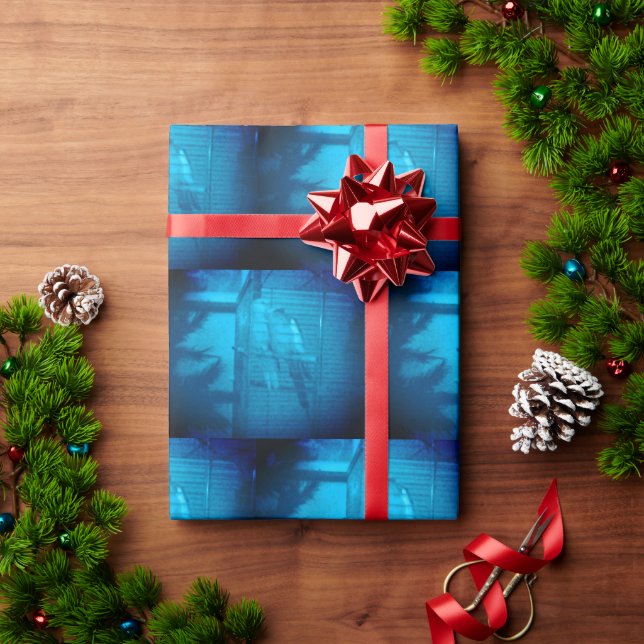 Papel De Presente Papel de Moldagem de Romance de Natal (Presente de Natal)