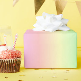 Papel De Presente Papel de moldagem do arco-íris