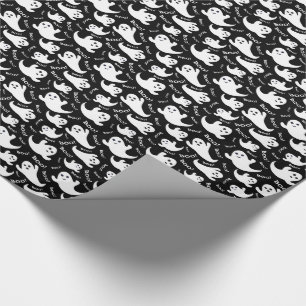 Papel De Presente Papel de moldagem do Halloween