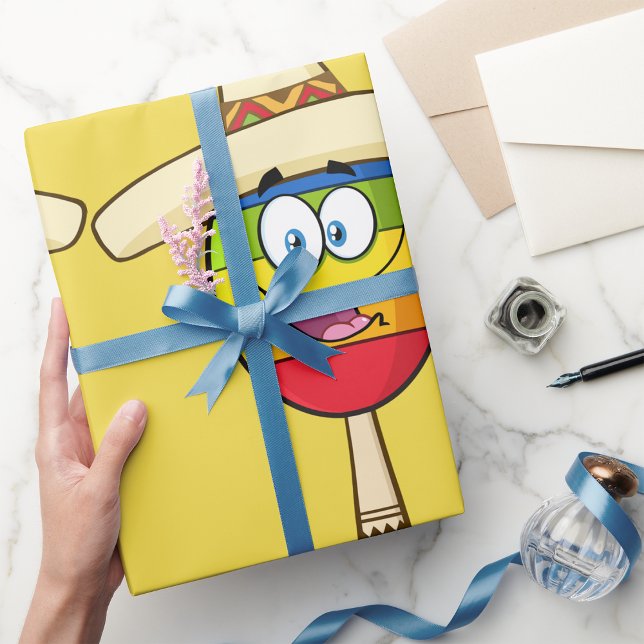 Papel De Presente Papel de moldagem maraca mexicano (Criador carregado)