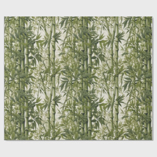 Papel De Presente Papel de moldagem para presentes em bambu