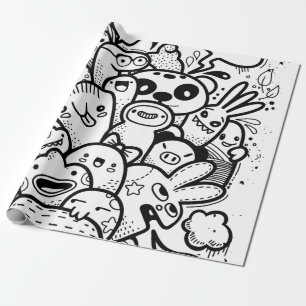 Papel De Presente Papel de moldagem PERSONALIZÁVEL