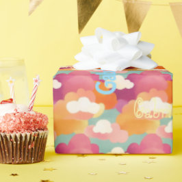 Papel De Presente Papel de moldagem por aquarela personalizada