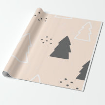 Papel de Moldagem Vintage Moderna de Natal Boho