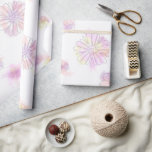 Papel De Presente Papel de ondulação das flores de mola de aquarela<br><div class="desc">Wrapping Paper (Papel de enrolamento das flores da primavera de aquarelas) - Envolva o papel de enrolar da presente flexível do Elegante Envolva seus presentes em elegância suave com o nosso papel de enrolamento das flores da primavera de aquarelas. Apresentando delicadas flores de aquarela em tons pastéis impressos em papel...</div>