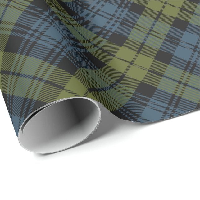 Papel De Presente Papel de ondulação de Campbell Tartan (Ponta do rolo)