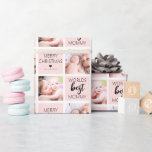 Papel De Presente Papel de ondulação de fotos da melhor Mamãe do mun<br><div class="desc">Este versátil papel de embrulho fotográfico mostrado aqui para mamães, pode ser usado para qualquer parente (pai, vovó, vovô, tia, irmã, irmão, tio etc), ou personalizar para um amigo usando seu nome! Excelente de natal, aniversário, aniversário, chás de fraldas, casamentos e muito mais. A quebra de presente é fácil de...</div>