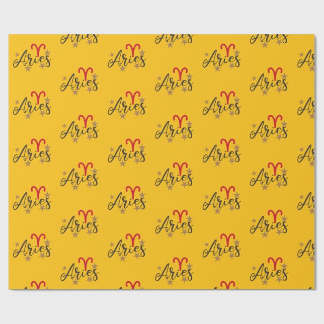 Papel De Presente Papel de ondulação de sinais de estrelas - Fundo a (Aberto)