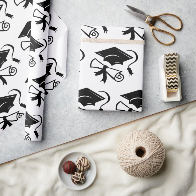 Papel De Presente Papel de ondulação do dia de gradação (Artesanato)