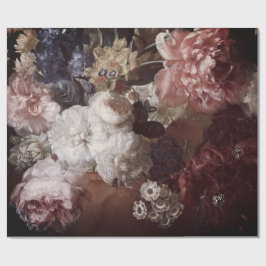 Papel De Presente Papel de poster floral das belas artes 60lb