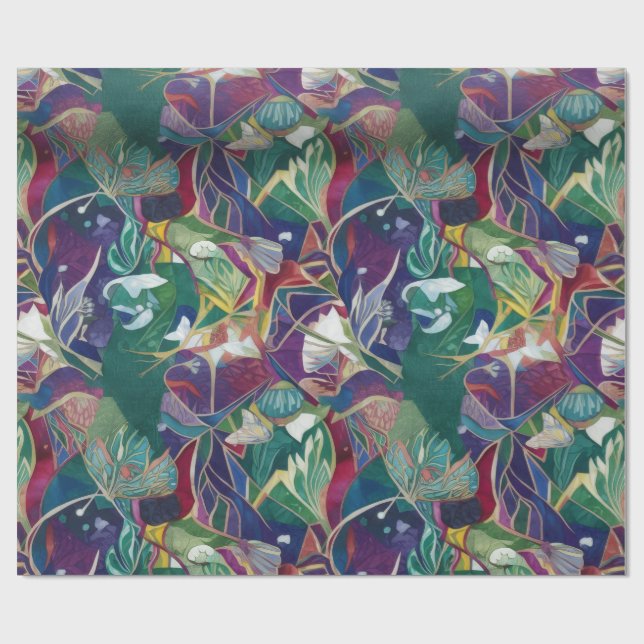 Papel De Presente "papel de presente embrulhado'' (Aberto)