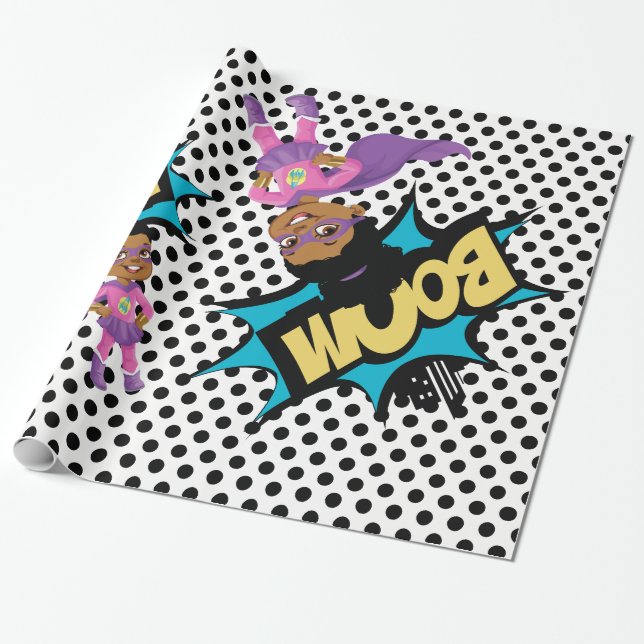 Papel De Presente Papel de quebra da Brooke (Desenrolado)