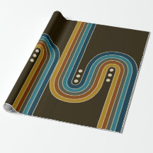 Papel de quebra em pontos triplos - marrom