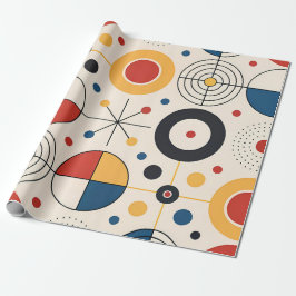 Papel De Presente Papel de regalo diseño geométrico