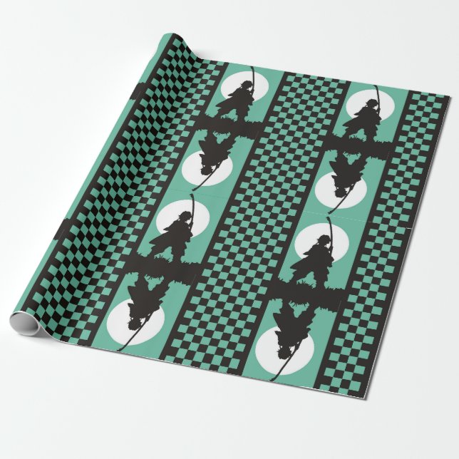 Papel De Presente Papel De Regalo Kimetsu no Yaiba (Desenrolado)