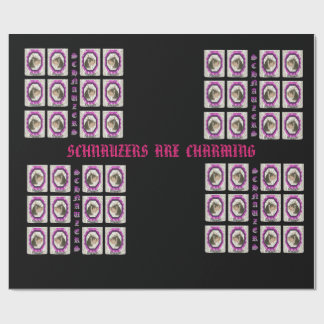 Papel De Presente Papel de Wrpping do Schnauzer