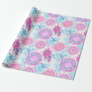 Papel De Presente Papel divertido de moldagem de aniversário