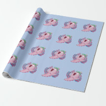 Papel embrulhado Octopus Ocean Theme - Bouy Barnac