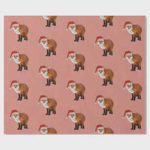 Papel De Presente Papel FESTIVE FOX PINK Wraping