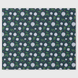 Papel De Presente Papel Festivo De Embalagem De Natal