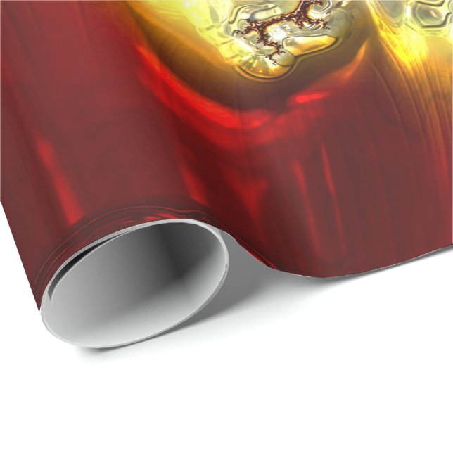 Papel De Presente Papel Fratural De Envolvimento Do Artigo 34º (Ponta do rolo)