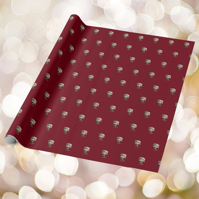 Papel De Presente Papel Inocente De Molho De Elf De Natal (Criador carregado)