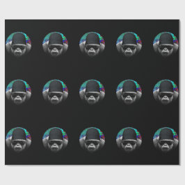 Papel De Presente Papel legal de moldagem de gorila