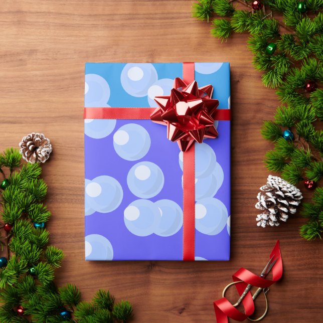 Papel De Presente Papel para enrolamento de bolhas (Presente de Natal)
