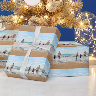 Papel De Presente Papel personalizado de empacotamento de presentes