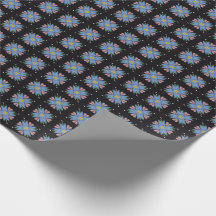 PAPEL PRESENTE FOSCO ESTRELA DO CORAÇÃO