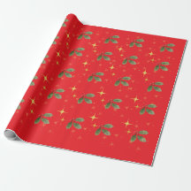 Papel Vermelho de Moldagem de Natal