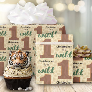 Papel De Presente Papel Wild One Birthday Wrapping