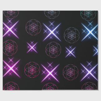 Papel De Presente papier cadeau fleur de vie