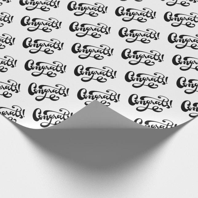 Papel De Presente Parabéns (Ponta)