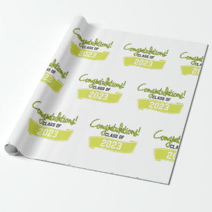 Papel De Presente Parabéns Classe de 2023