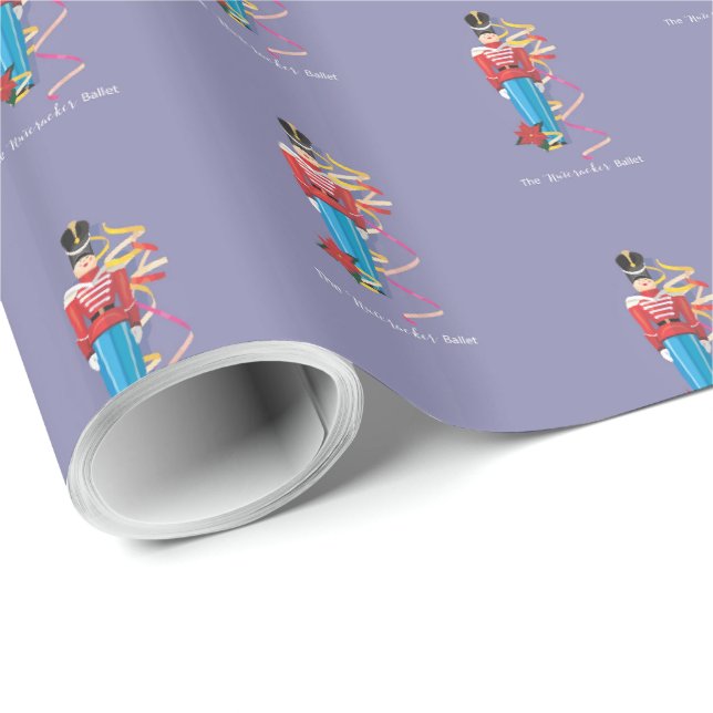 Papel De Presente Parabéns pelo desempenho do Balé de dança Nutcrack (Ponta do rolo)