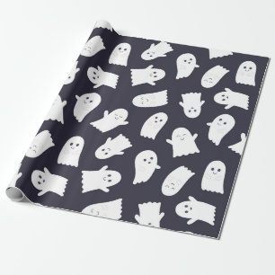Papel De Presente Parada Fantasma Amigável