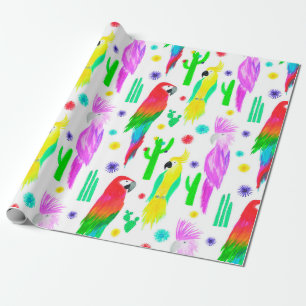 Papel De Presente Parapens colorido desenho manual sem costura