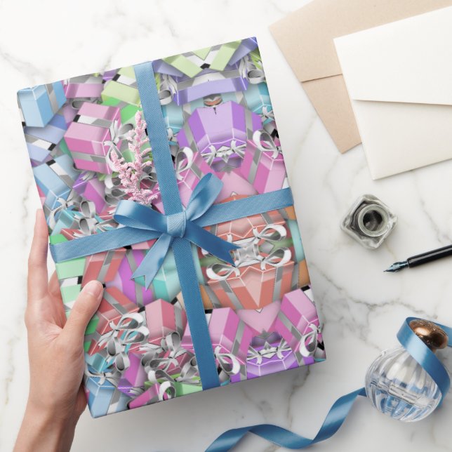 Papel De Presente Parcéis Associados (Presentear)