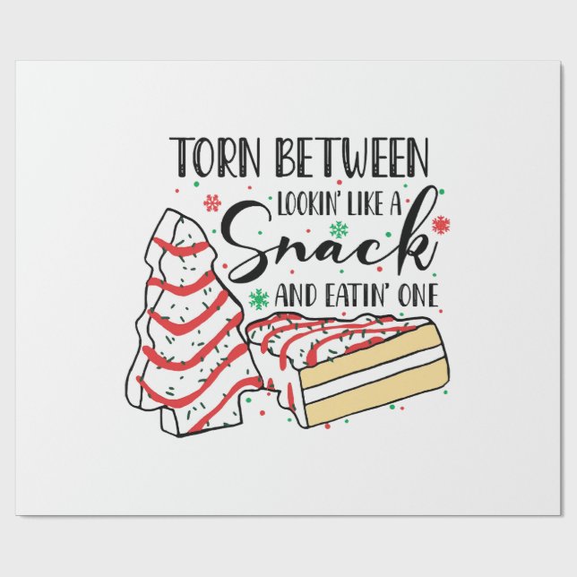 Papel De Presente Parecendo Um Lanche (Aberto)