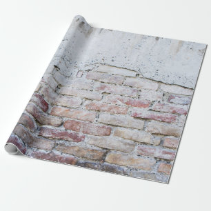 Papel De Presente Parede de tijolos de cinza