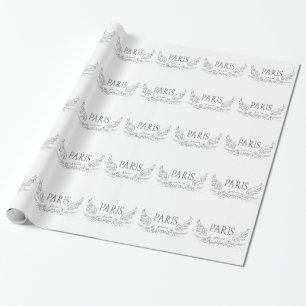 Papel De Presente PARIS Je t'aime (eu te amo)