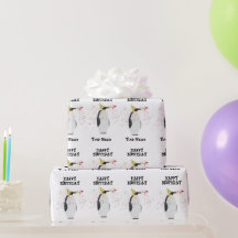 Partida de pinguins - Animais em Nome da Festa de 