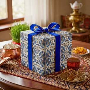 Papel De Presente Partido Iraniano Novo de Nowruz dá Azulejos