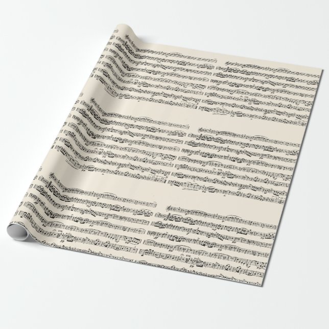 Papel De Presente partitura (Desenrolado)