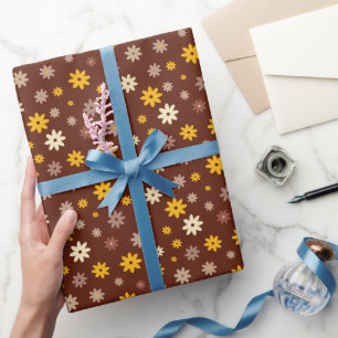 Papel De Presente Páscoa Boho